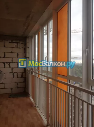 Шкаф на балкон купить в Химках на заказ недорого от МосБалкон