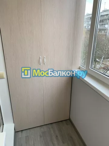 Шкаф на балкон купить в Химках на заказ недорого от МосБалкон