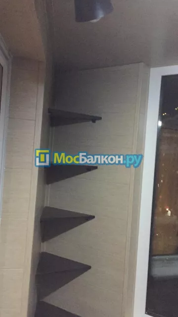 Шкаф на балкон купить в Химках на заказ недорого от МосБалкон