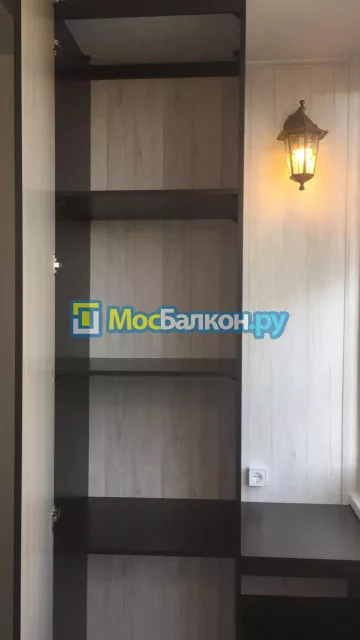 Шкаф на балкон купить в Химках на заказ недорого от МосБалкон