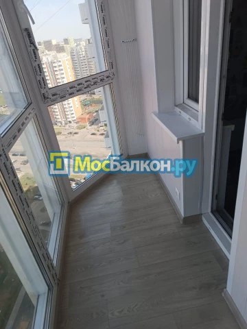 Панорамное остекление заказать под ключ по выгодной цене в Химках от компании МосБалкон