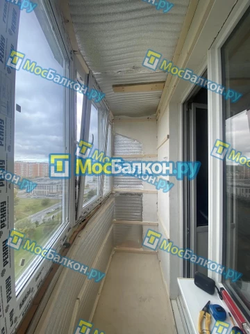 Утепление балкона и лоджии под ключ в Химках — цены от 150 руб./м² | МосБалкон