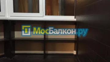 Шкаф на балкон купить в Химках на заказ недорого от МосБалкон