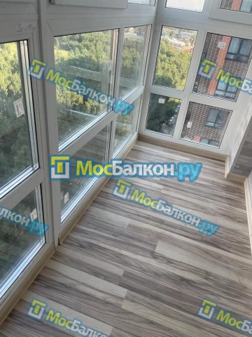 Панорамное остекление заказать под ключ по выгодной цене в Химках от компании МосБалкон