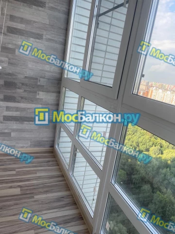 Панорамное остекление заказать под ключ по выгодной цене в Химках от компании МосБалкон
