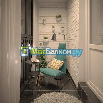 Дизайнерская отделка балконов и лоджий