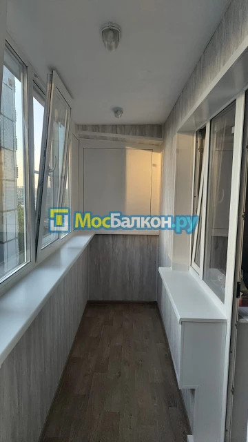 Шкаф на балкон купить в Химках на заказ недорого от МосБалкон