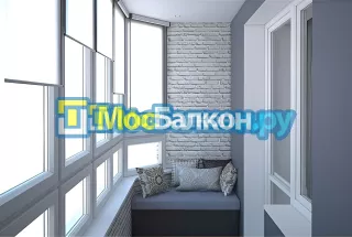 Заказать балкон в Химках цена от 1320 руб | Остекление балконов и лоджий МосБалкон