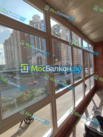 Панорамное остекление заказать под ключ по выгодной цене в Химках от компании МосБалкон