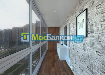 Шкаф на балкон купить в Химках на заказ недорого от МосБалкон