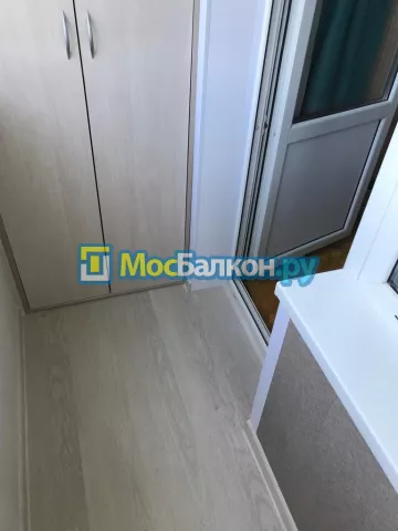 Шкаф на балкон купить в Химках на заказ недорого от МосБалкон