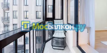 Отделка балкона и лоджии пластиковыми ПВХ панелями в Химках от компании МосБалкон