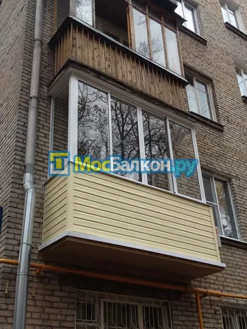 Заказать балкон в Химках цена от 1320 руб | Остекление балконов и лоджий МосБалкон