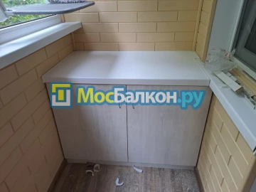 Шкаф на балкон купить в Химках на заказ недорого от МосБалкон