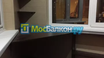 Шкаф на балкон купить в Химках на заказ недорого от МосБалкон