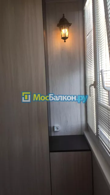 Шкаф на балкон купить в Химках на заказ недорого от МосБалкон
