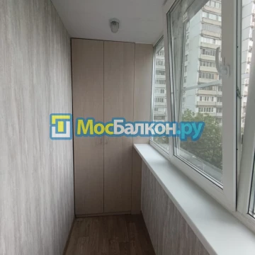 Шкаф на балкон купить в Химках на заказ недорого от МосБалкон