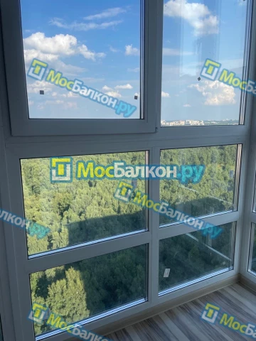 Панорамное остекление заказать под ключ по выгодной цене в Химках от компании МосБалкон