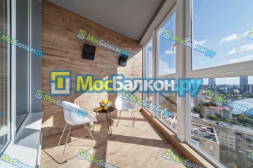 Панорамное остекление заказать под ключ по выгодной цене в Химках от компании МосБалкон