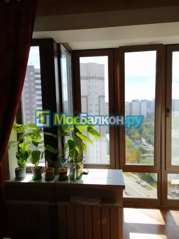 Панорамное остекление заказать под ключ по выгодной цене в Химках от компании МосБалкон