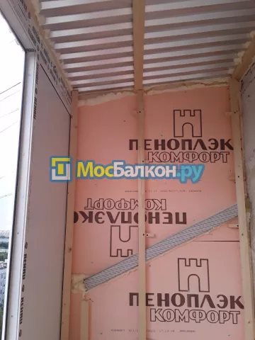 Крыша на балконе в Химках монтаж и ремонт по выгодной цене от МосБалкон