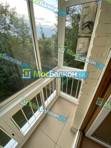 Панорамное остекление заказать под ключ по выгодной цене в Химках от компании МосБалкон