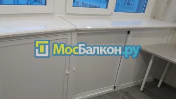 Шкаф на балкон купить в Химках на заказ недорого от МосБалкон