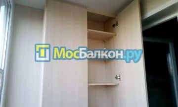 Шкаф на балкон купить в Химках на заказ недорого от МосБалкон