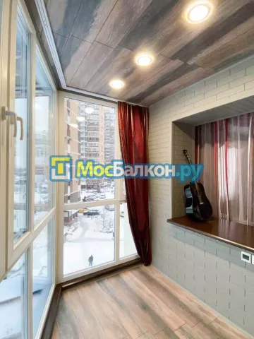Заказать балкон в Химках цена от 1320 руб | Остекление балконов и лоджий МосБалкон