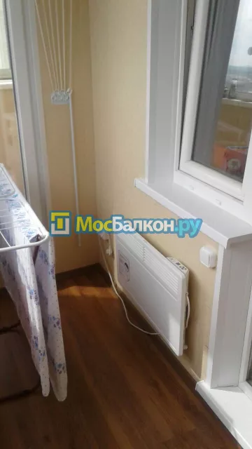 Отделка балкона и лоджии пластиковыми ПВХ панелями в Химках от компании МосБалкон