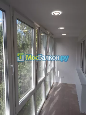 Панорамное остекление заказать под ключ по выгодной цене в Химках от компании МосБалкон