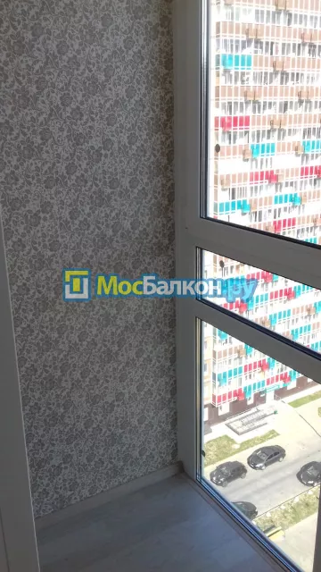 Отделка балкона и лоджии пластиковыми ПВХ панелями в Химках от компании МосБалкон