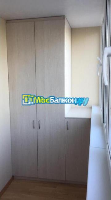 Изготовление шкафов и тумб на балконах