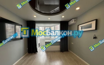 Объединение балкона и лоджии с комнатой в  Химках