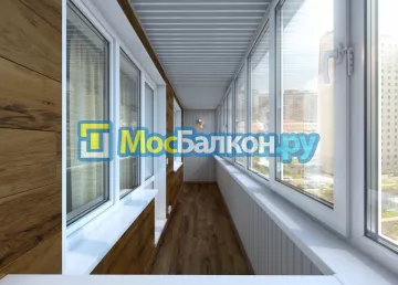 Отделка балконов в Химках | Отделка балконов и лоджий и обшивка под ключ в МосБалкон