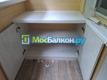 Шкаф на балкон купить в Химках на заказ недорого от МосБалкон