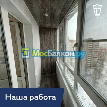 Шкаф на балкон купить в Химках на заказ недорого от МосБалкон