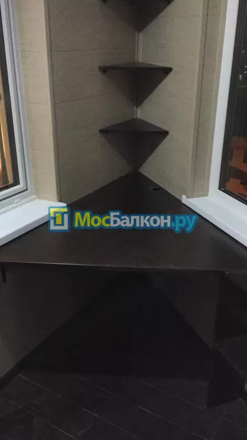 Шкаф на балкон купить в Химках на заказ недорого от МосБалкон