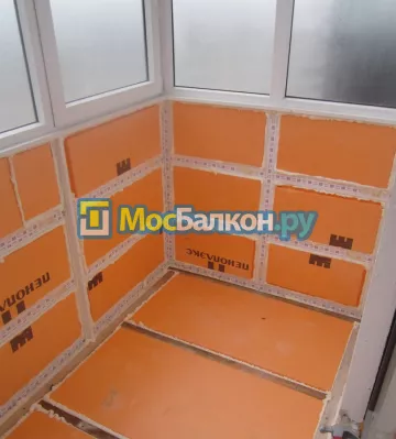 Утепление балкона и лоджии под ключ в Химках — цены от 150 руб./м² | МосБалкон