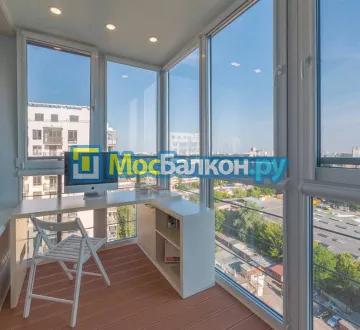 Шкаф на балкон купить в Химках на заказ недорого от МосБалкон
