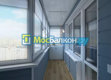 Заказать балкон в Химках цена от 1320 руб | Остекление балконов и лоджий МосБалкон