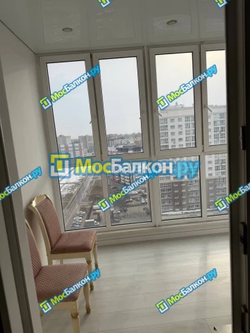 Панорамное остекление заказать под ключ по выгодной цене в Химках от компании МосБалкон